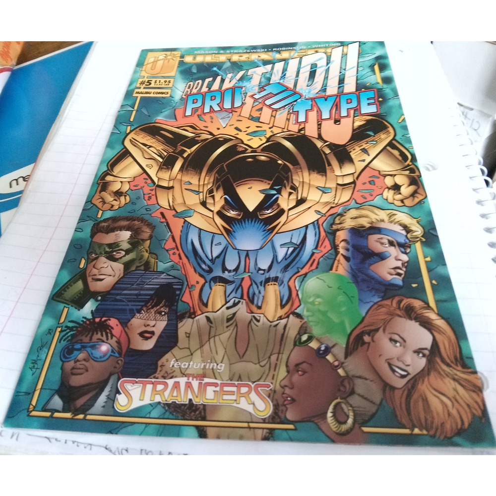 Prototype #5 December 1993 Malibu Comics